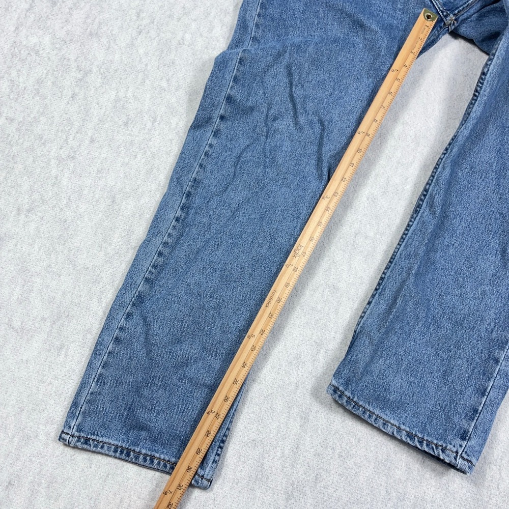 Vintage Levis 505 Jeans Men 36x32 Straight Leg Regular Fit Med Wash Y2K 2003 - Picture 10 of 14
